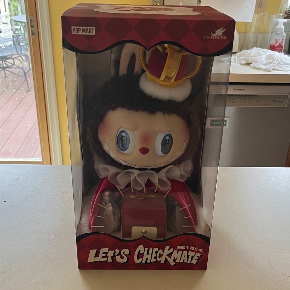 Pop Mart Checkmate Doll - Red and Black